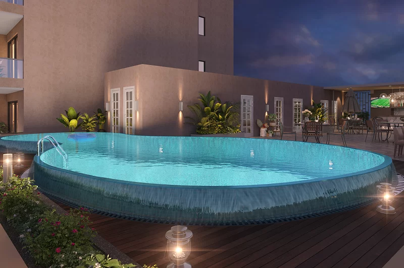 Ananta Aspire swimming pool